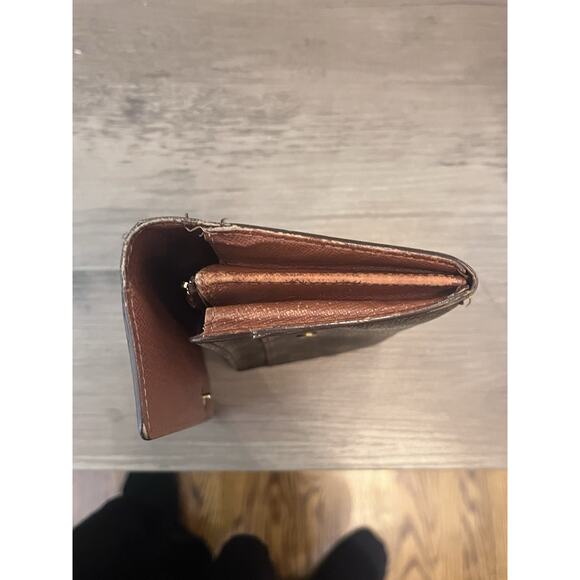 Louis Vuitton Porte Monnaie Monogram Pochette Credit Long Wallet (M61725) - Picture 5 of 7